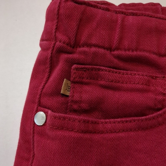 Judy Blue Women's Garment Dyed Red Elastic Waist Jeans Size 9/29 - Picture 7 of 9